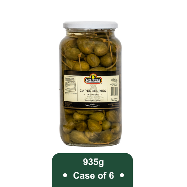 Molinera Caperberries in Vinegar - WHOLESALE