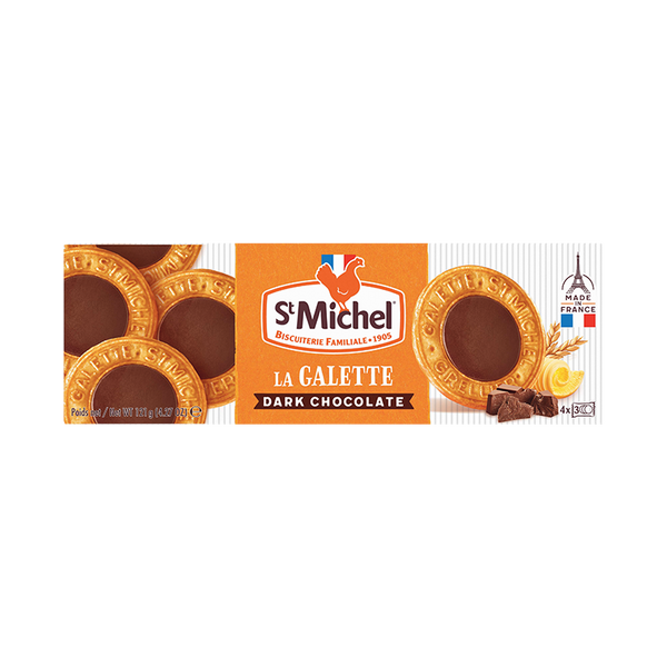 St Michel Gallette (Dark Chocolate Cookies) 121g