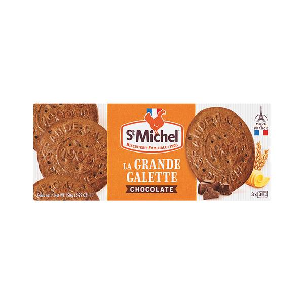 St Michel Grande Galette (Chocolate Butter Cookies) 150g